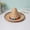 Light Purple, variant on Unisex Straw Sun Hat Sombrero Hat Woven Trimmed Breathable Cap For Adults Mexican Party Outdoor Travel Sun Protection Beach Cap Headwear