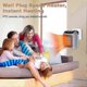 thumbnail image 4 of Portable 800W Ceramic Heater with Remote, Timer, LED Display & 2 Heat Settings, 4 of 5