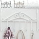 thumbnail image 1 of Rack multifuncional para ganchos metálicos sin punzón | Percha antideslizante de ángulo ajustable | Organizador de puertas para ahorrar espacio | Acabado brillante duradero | Pack de 2 blancos y, 1 of 6