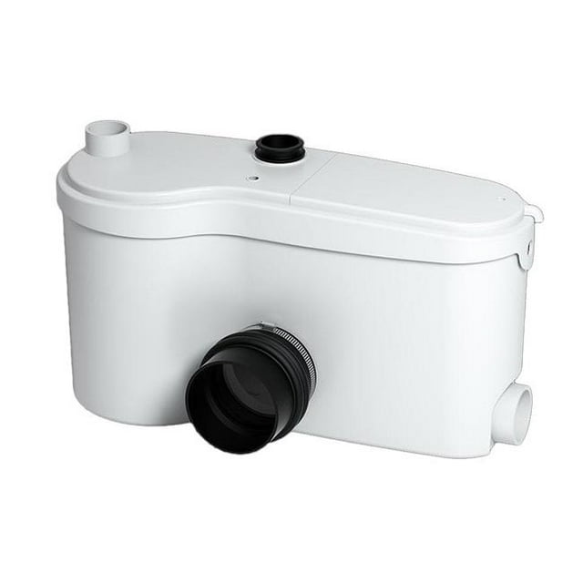 Saniflo 014 Grinder Pump for Bottom Outlet Toilets, White