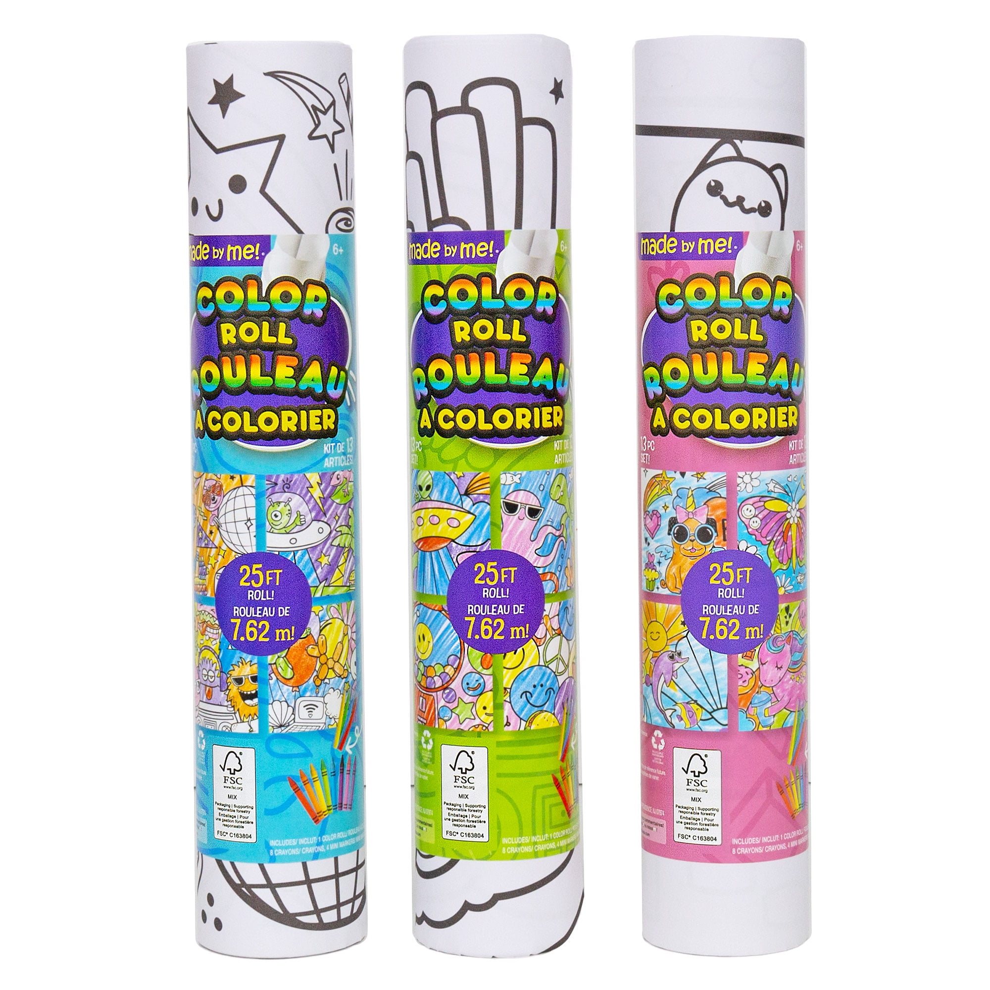 Made By Me rouleau à colorier : Aventures magiques