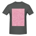 thumbnail image 4 of Bingfone Glitter Pink Men'S Loose Fit Short-Sleeve Pocket T-Shirt, 4 of 7