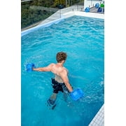 Aquastrength Total Body Bundle (Blue) - Functional Aquatic Workout Equipment - Includes Online Link to Access Demonstration Video with 30 Sample Exercises & Workout Program