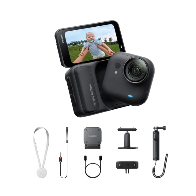 Paquete Ultra Creador Insta360 GO Camcorder 4K Impermeable