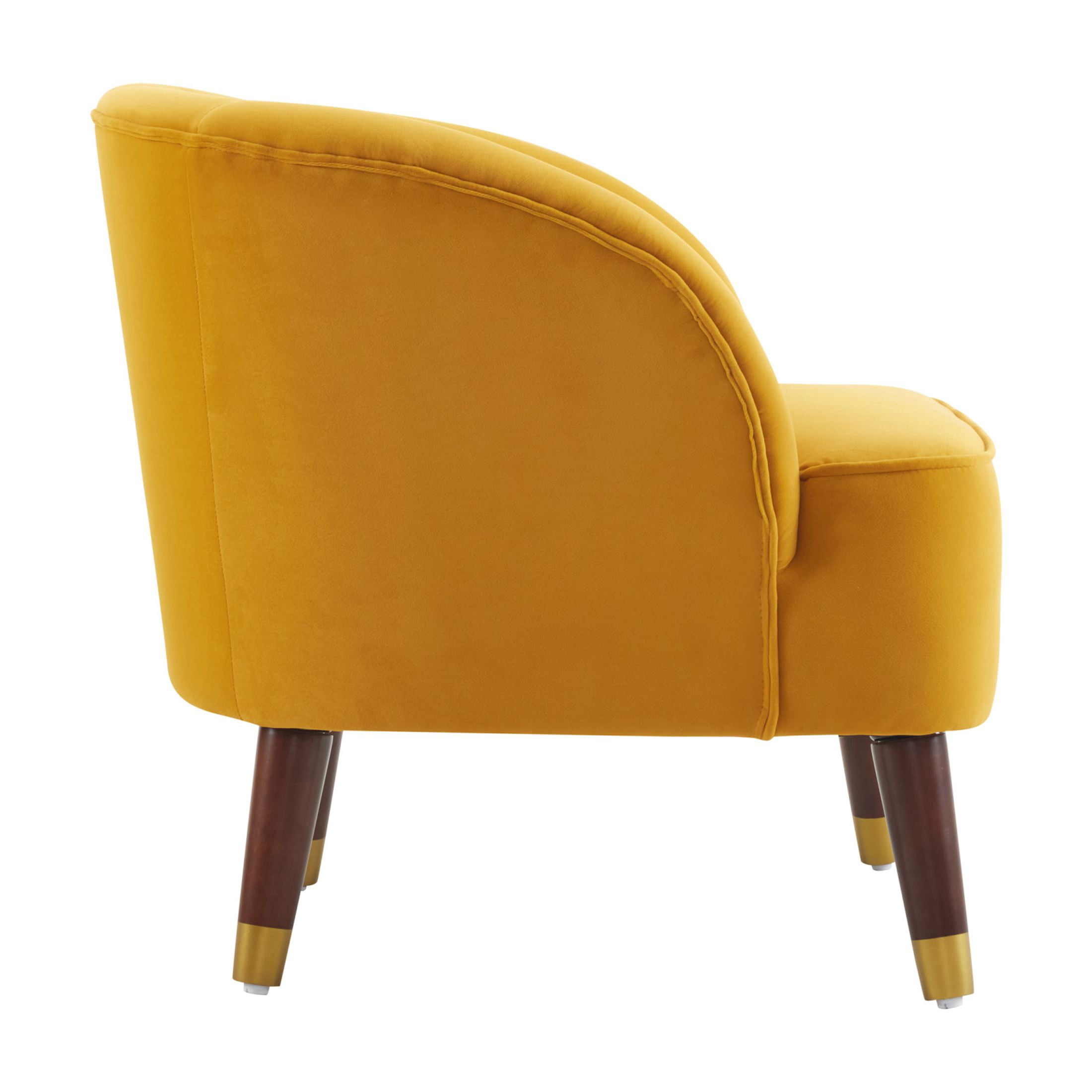 Noble House Heras Club Chair, Orange