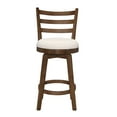 thumbnail image 2 of Hillsdale Shannon Wood Counter Height Swivel Stool Walnut, 2 of 11