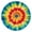 Rainbow Tie Dye, variant on Rainbow Tie Dye Mandala Pattern Round Fitted Tablecloth with Elastic Edge,Dining Table Cover Waterproof,Outdoor Round Tablecloth for Camping,Dining,Indoor and Outdoor