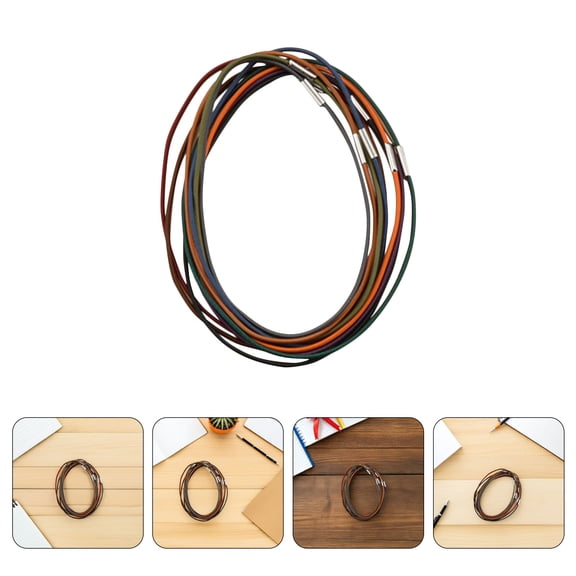 LOLIPPYY 20Pcs Travelers Notebook Strap Elastic Bands Rope for Journal and Planner