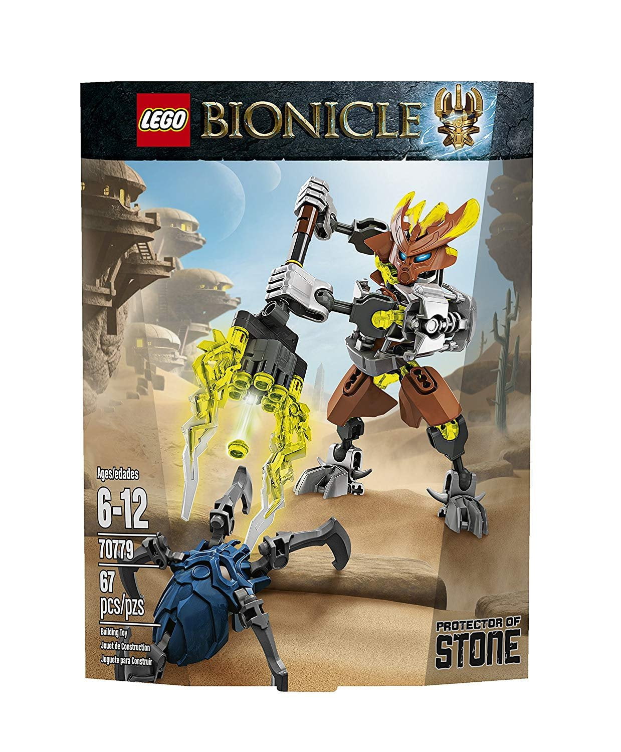 BIONICLE Protector Of Water Figure Building Block Brick Set Toys For Boys Gift BIONICLE Protector Of Water Figure Building Block Brick Set Toys For Boys Gift