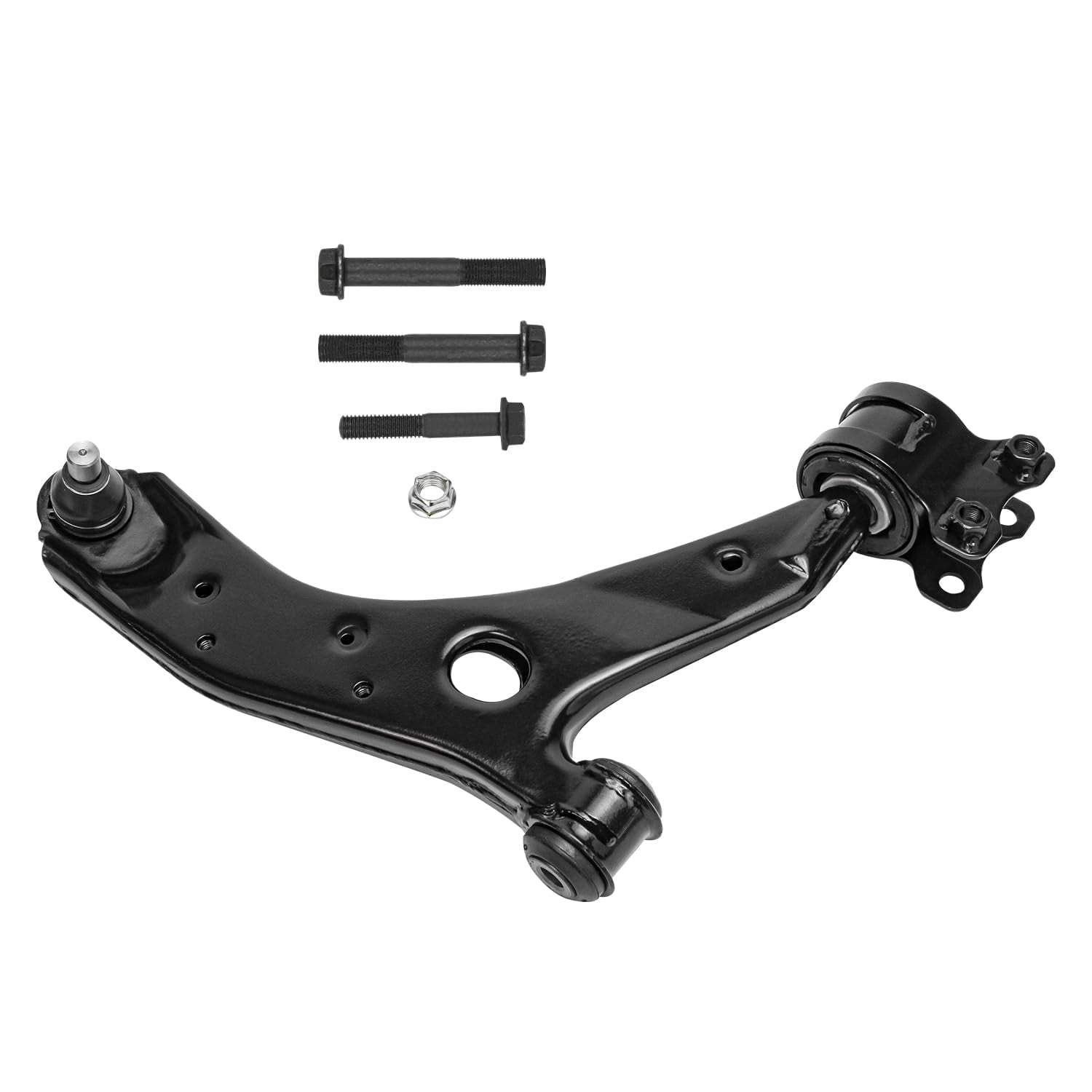 Detroit Axle -  2pc Front Lower Control Arms for 2004-2009 Mazda 3 Sport, 2006-2017 Mazda 5, 2 Lower Control Arms Ball Joints Pair Assembly 2005 2007 2008 2010 2011 2012 2013 2014 2015 2016