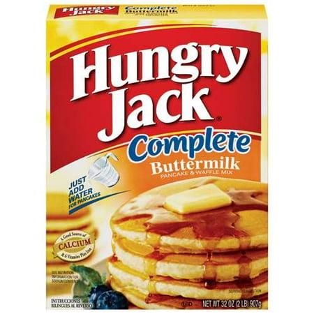 Hungry Jack Buttermilk Pancake & Waffle Mix, 32 oz