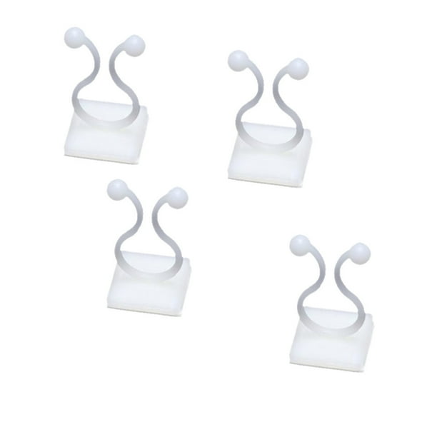 Injueey 10 Uds. Ganchos de pared de escalada de vid, soportes de Clip de fijación de vid para jardín y baño, ganchos adhesivos, gancho de vid, Clip de Jardín y Patio L Injueey HA6251-03B