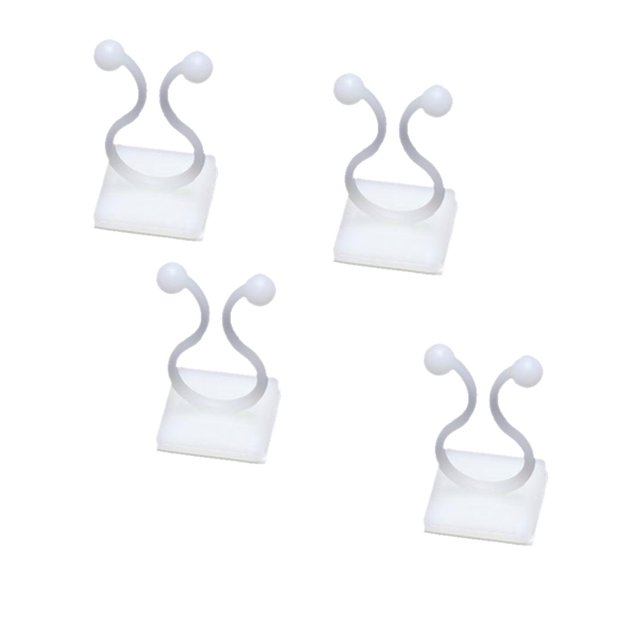 Advancent 10 Uds. Ganchos de pared de escalada de vid, soportes de Clip de fijación de vid para jardín y baño, ganchos adhesivos, gancho de vid, Clip de Jardín y Patio S Advancent HA6251-01B