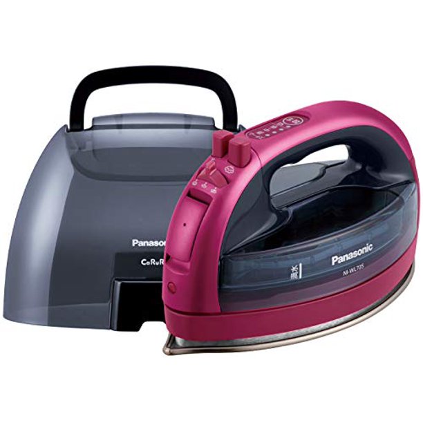 Panasonic Cordless steam W head iron pink NI-WL705-P