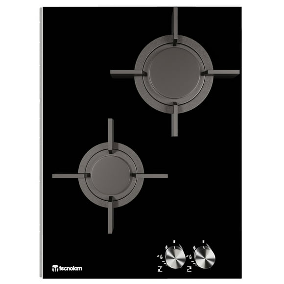 Parrilla de gas Tecnolam DLGAS2Q38 2 quemadores Tecnolam DLGAS2Q38, empotrable gas