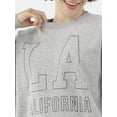 thumbnail image 3 of No Boundaries Embellished Sweatshirt with Long Sleeves, Women's, 3 of 4