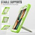 thumbnail image 5 of Dteck Case for iPad Air 5th/4th Gen 10.9-inch 2022/2020,iPad Pro 11-inch 2021/2020/2018 Case,Shockproof Rubber Hybrid Handle Kickstand Heavy Duty Cover with Screen Preotector,Lime, 5 of 9