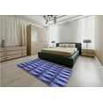 thumbnail image 5 of Ahgly Company Machine Washable Indoor Rectangle Transitional Sky Blue Area Rugs, 8' x 12', 5 of 7