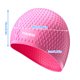 thumbnail image 5 of Capa Baño Natación Silicona 4 Piezas Impermeable para Corto/largo () Rosa, 5 of 9
