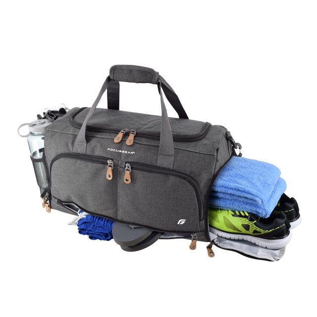 Bolsa de gimnasio FocusGear Ultimate 2.0 duradera con 10 compartimentos