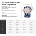 thumbnail image 5 of Pofeuu Gold Glitter Shining In Light With 2025 Print Mens Casual Short Sleeve Shirts Beach Summer Spread Collar Pocket Tops Men's Casual Short-sleeved Shirt-3X-Large, 5 of 5