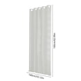 thumbnail image 3 of Lace Window Curtain Thickened Panel for Living Room or Bedroom Light Blocking Heat Insulating Polyester Drapes 55 x 63 Inch, 3 of 6