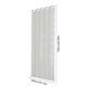 thumbnail image 3 of Cortinas de encaje para ventanas – Cortinas gruesas y caladas con elegante caída para sala de estar, dormitorio y balcón – Tratamiento de ventanas de poliéster que filtra la luz y aísla del calor, 3 of 6