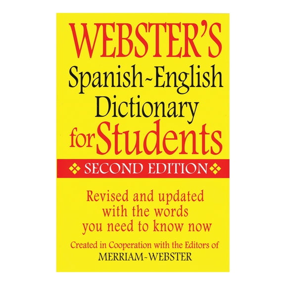 Webster's Spanish-English Dictionary for Students, Second Edition (Paperback)