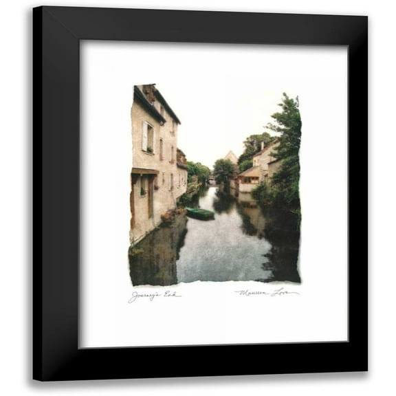 Love, Maureen 20x24 Black Modern Framed Museum Art Print Titled - Journeys End