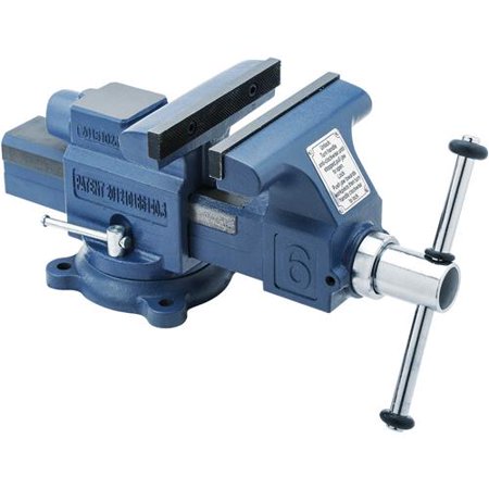 Grizzly Industrial T28134 6 Quick Action Bench Vise With Anvil