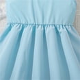thumbnail image 4 of FDDMis First Birthday Dress Girl Girls Dress Summer Large and Medium Sized Children's Dress Comfortable Sleeveless Stitching Casual Dress Birthday Outfit Baby Girl, 4 of 8