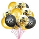 thumbnail image 3 of Globos decorativos de rosa rosa para cumpleaños número 60, pancarta de feliz cumpleaños, guirnalda de oropel, confeti para decoración de fiesta de cumpleaños número 60 para adultos, 3 of 5