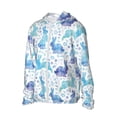 thumbnail image 2 of Pofeuu Rabbit2 Print Sun Protection Outdoor Lightweight Full Zip UV Cooling Hoodie Long Sleeve Summer Clothing for Outdoor Hiking-Medium, 2 of 5