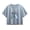 CHAMBRAY BLUE, variant on Instant Message - Christmas Keychain Short Sleeve Boxy Graphic T-Shirt