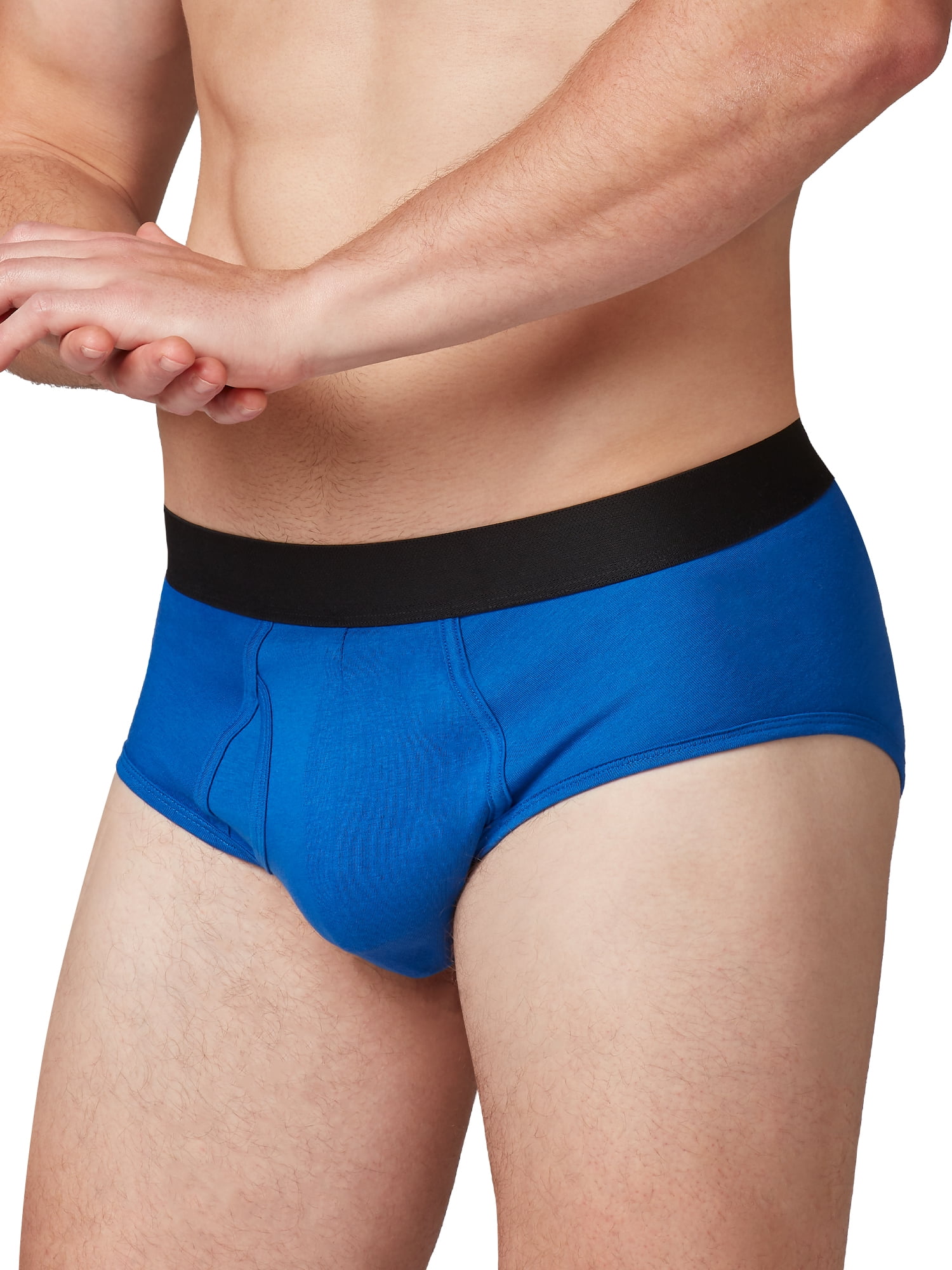 Athletic Works Men's Performance Cotton Brief, 6 Pack