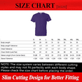 thumbnail image 2 of Gildan Dryblend T-Shirt, Men's Short Sleeve Crewneck Blank Tee for Arts and Crafts, Purple, 2XL, 2 of 5