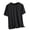Black, variant on Aursykel L-4XL Mens Big and Tall T Shirt Lightweight Breathable Casual Crew Neck Short Sleeve Tee Top for Men