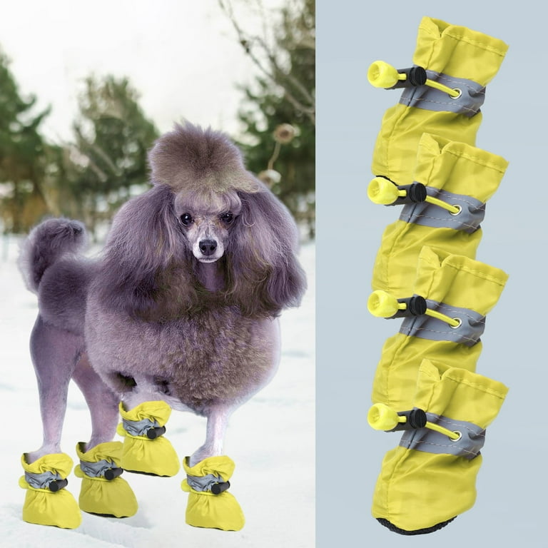 Waterproof Dog Boots for Small Dogs Non-Slip Reflective Paw - Main Image