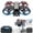 Black-181, variant on AuroraX Drone with Screen Controller and Camera Fpv 1080p Hover Drones with Headless Altitude Hold 3 Speed Modes 3d Flips One Key Take Off/Land Quadcopter Toy Gift for Adults and Boys Girls