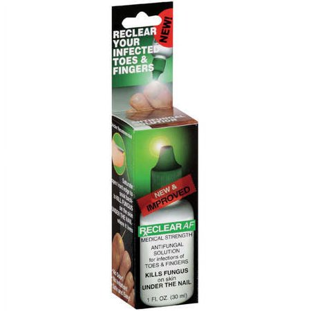 Rxeclear AF: Liquid Kills Fungus On Skin Under Toenails & Fingernails Antifungal, 1 Fl Oz