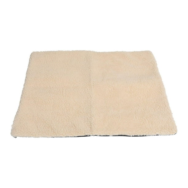 Cama autocalentable para gatos, almohadilla autocalentable para perros, tapete térmico cálido, almohadilla térmica no eléctrica para mascotas, para Beige 57x46cm