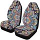 thumbnail image 1 of ABPHQTO Juego de 2 fundas para asientos de coche Floral Paisley Universal Auto Asientos delanteros Protector para coche, SUV sedán, camión, 1 of 3