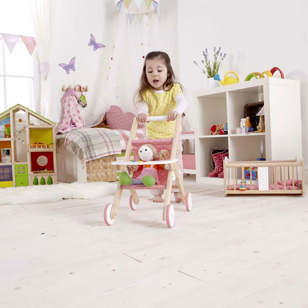hape doll crib