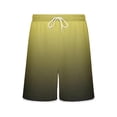 thumbnail image 5 of Hurxie Men's 4-Way Stretch Swim Trunks Quick Dry Board Shorts Beach Swimwear Bathing Suit Yellow,2XL, 5 of 7