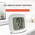thumbnail image 1 of SDNall Mini Hygrometer Indoor Infant Bedroom Hygrometer With Magnetic Absorption, 1 of 9