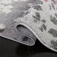 thumbnail image 5 of SAFAVIEH Adirondack Jermaine Floral Runner Rug, Light Grey/Purple, 2'6" x 16', 5 of 7