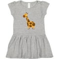 thumbnail image 3 of Inktastic Giraffe Jungle Zoo Animal Girls Toddler Dress, 3 of 5