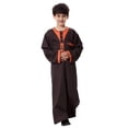 thumbnail image 1 of Garçons Manches Longues Homme Manches Longues Uni Arabe Saoudien Islamique Musulman Robe de Dubaï pour Garçons, 1 of 5