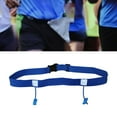 thumbnail image 6 of Baoblaze Reflective Tape Race Number Belt Triathlon Waist Belt Night Running Blue, 6 of 8