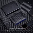 thumbnail image 5 of SYMMEXA Men's Wallet RFID Dollar Clip Multi-Slot Anti-Theft Wallet Microfiber Card Holder, 5 of 6